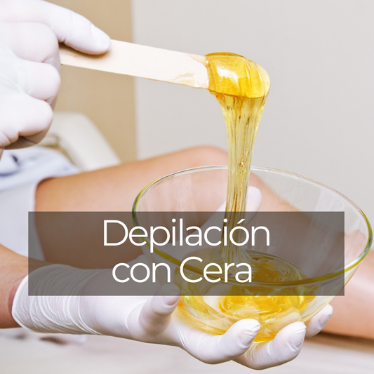 Depilación con cera